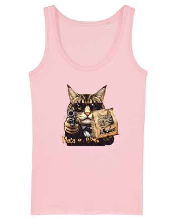 PLATA O PLOMO - MOTANUL MAFIOT ESCOBAR - mancare pisici Cotton Pink