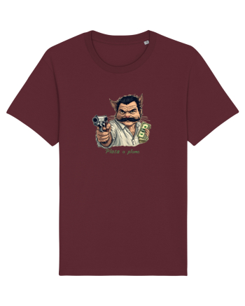 PLATA O PLOMO - MOTANUL MAFIOT ESCOBAR 2 Burgundy