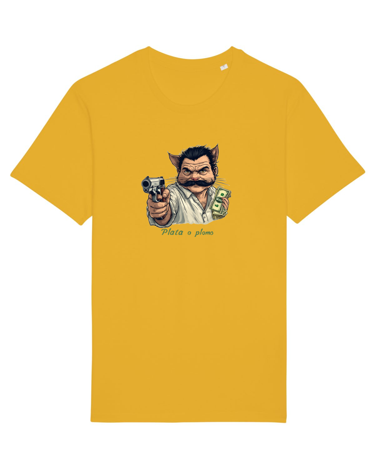 Tricou mânecă scurtă Unisex Rocker Spectra Yellow
