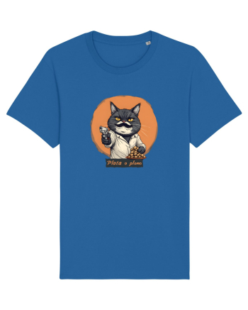 PLATA O PLOMO - MOTANUL MAFIOT ESCOBAR - mancare pisici 2 Royal Blue