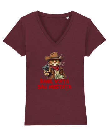 BANII, VIATA SAU MUSTATA - MOTAN COWBOY Burgundy