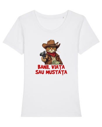BANII, VIATA SAU MUSTATA - MOTAN COWBOY White