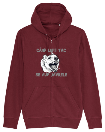 CAND LUPII TAC, SE AUD JAVRELE 1 Burgundy