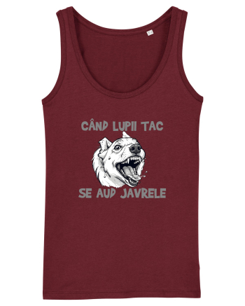 CAND LUPII TAC, SE AUD JAVRELE 1 Burgundy