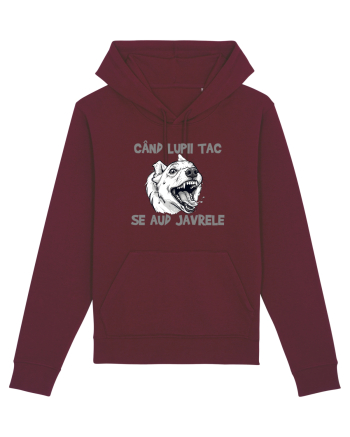 CAND LUPII TAC, SE AUD JAVRELE 1 Burgundy