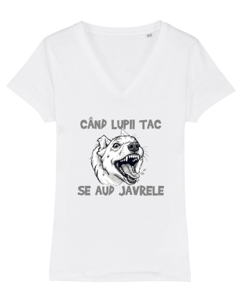 CAND LUPII TAC, SE AUD JAVRELE 1 White