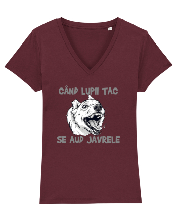 CAND LUPII TAC, SE AUD JAVRELE 1 Burgundy