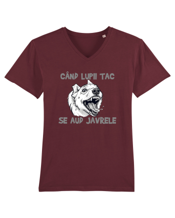 CAND LUPII TAC, SE AUD JAVRELE 1 Burgundy