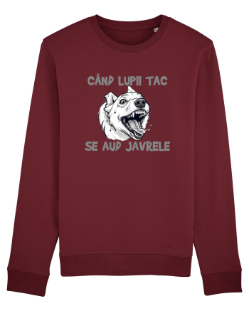 CAND LUPII TAC, SE AUD JAVRELE 1 Burgundy