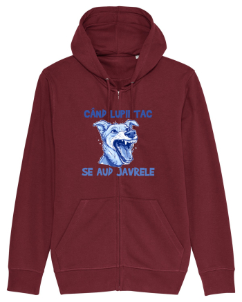CAND LUPII TAC, SE AUD JAVRELE 2 Burgundy