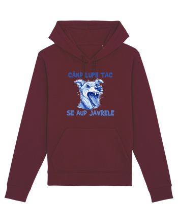 CAND LUPII TAC, SE AUD JAVRELE 2 Burgundy
