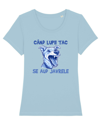 CAND LUPII TAC, SE AUD JAVRELE 2 Sky Blue