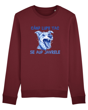 CAND LUPII TAC, SE AUD JAVRELE 2 Burgundy