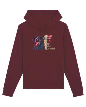 CAND LUPII TAC, SE AUD JAVRELE 3 Burgundy