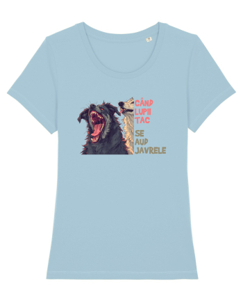CAND LUPII TAC, SE AUD JAVRELE 3 Sky Blue