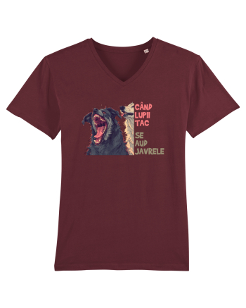 CAND LUPII TAC, SE AUD JAVRELE 3 Burgundy