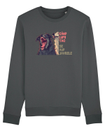 CAND LUPII TAC, SE AUD JAVRELE 3 Bluză mânecă lungă Unisex Rise