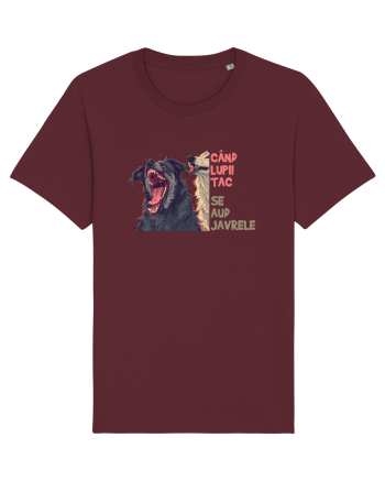 CAND LUPII TAC, SE AUD JAVRELE 3 Burgundy