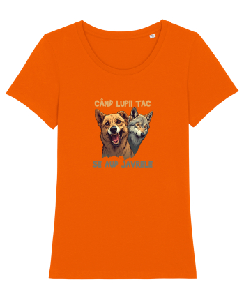 CAND LUPII TAC, SE AUD JAVRELE 4 Bright Orange
