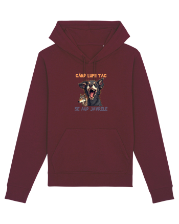CAND LUPII TAC, SE AUD JAVRELE 5 Burgundy