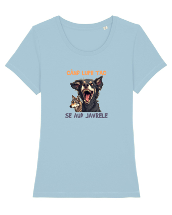 CAND LUPII TAC, SE AUD JAVRELE 5 Sky Blue