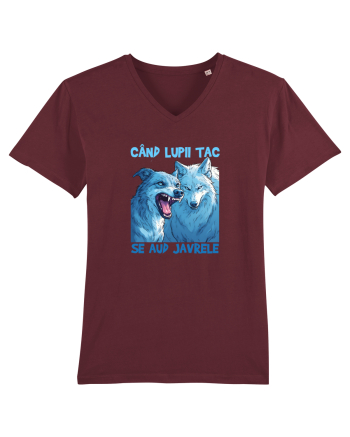 CAND LUPII TAC, SE AUD JAVRELE 6 Burgundy