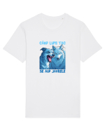 CAND LUPII TAC, SE AUD JAVRELE 6 Tricou mânecă scurtă Unisex Rocker