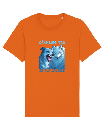 CAND LUPII TAC, SE AUD JAVRELE 6 Bright Orange
