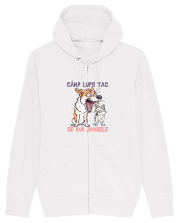 CAND LUPII TAC, SE AUD JAVRELE 7 White