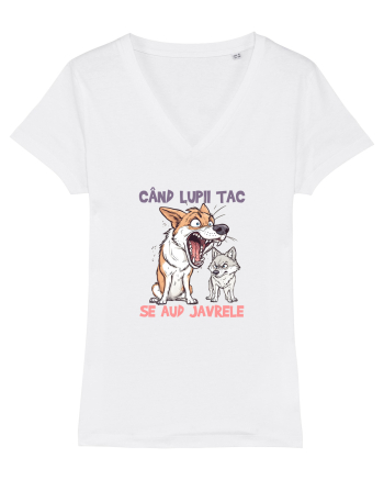 CAND LUPII TAC, SE AUD JAVRELE 7 White