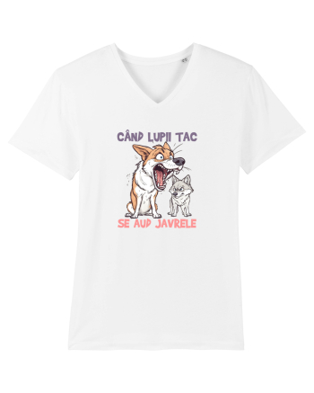 CAND LUPII TAC, SE AUD JAVRELE 7 White