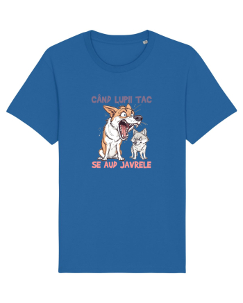 CAND LUPII TAC, SE AUD JAVRELE 7 Royal Blue