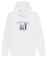 CAPRA CU 3 IEZI - POVESTE 1 Hanorac cu fermoar Unisex Connector