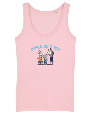 CAPRA CU 3 IEZI - POVESTE 1 Cotton Pink
