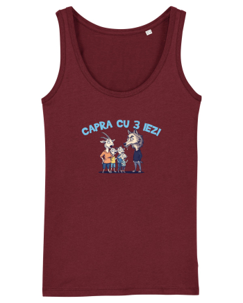 CAPRA CU 3 IEZI - POVESTE 1 Burgundy
