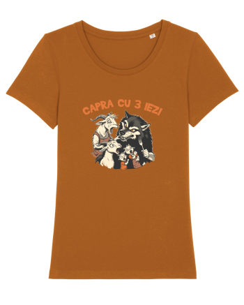 CAPRA CU 3 IEZI - POVESTE 2 Roasted Orange
