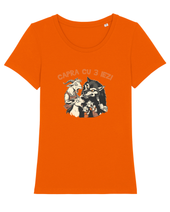 CAPRA CU 3 IEZI - POVESTE 2 Bright Orange