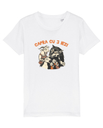 CAPRA CU 3 IEZI - POVESTE 2 Tricou mânecă scurtă  Copii Mini Creator