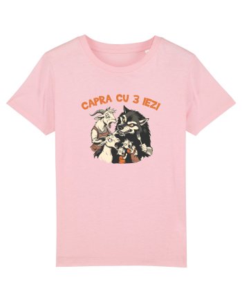 CAPRA CU 3 IEZI - POVESTE 2 Cotton Pink