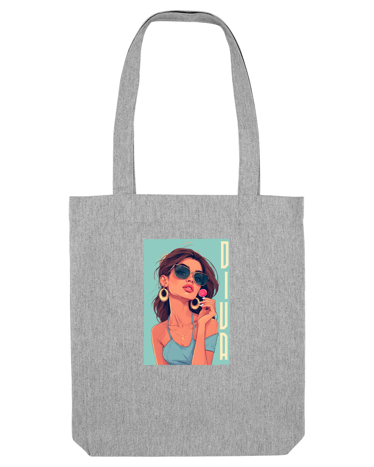 Sacoșă textilă Heather Grey