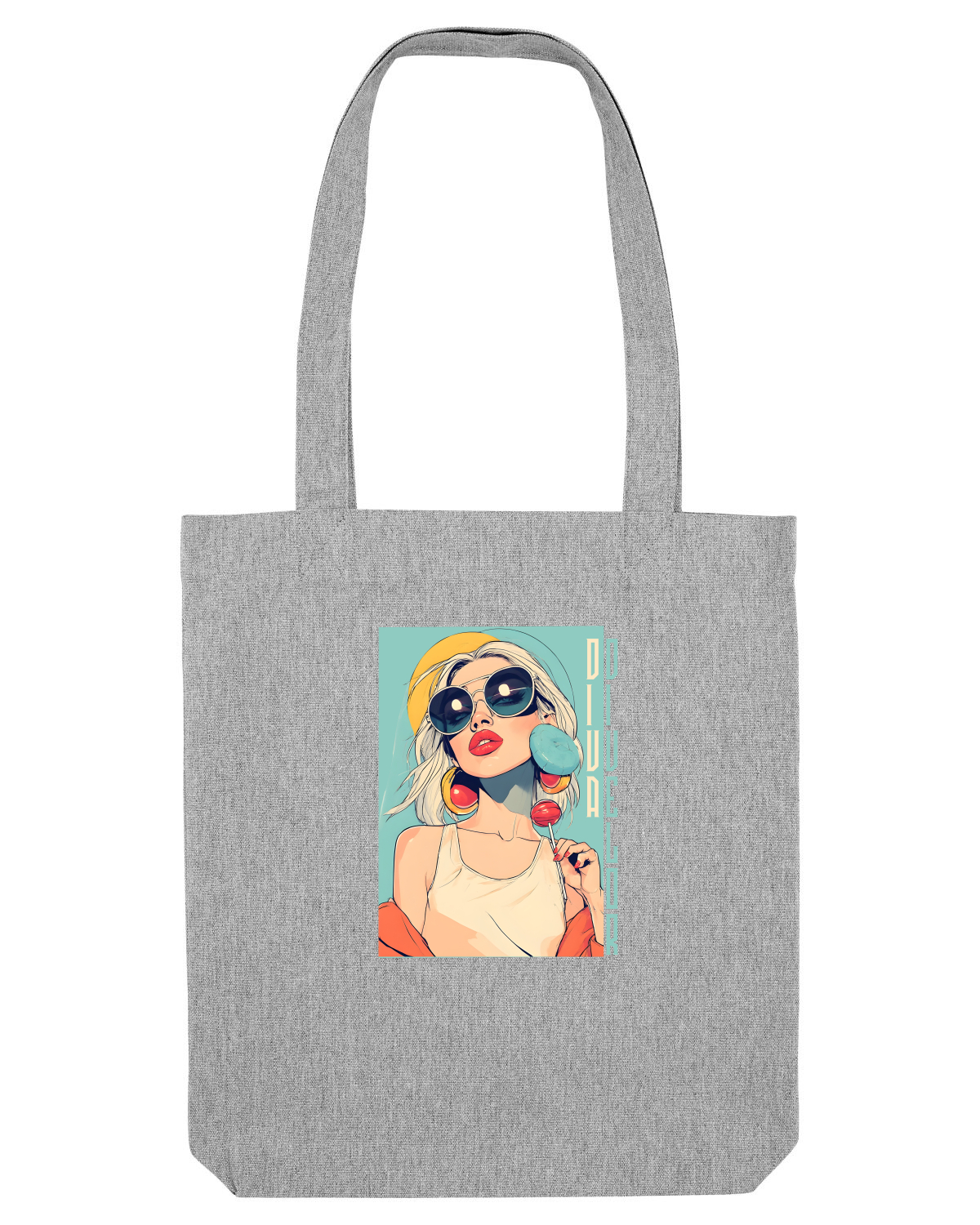 Sacoșă textilă Heather Grey