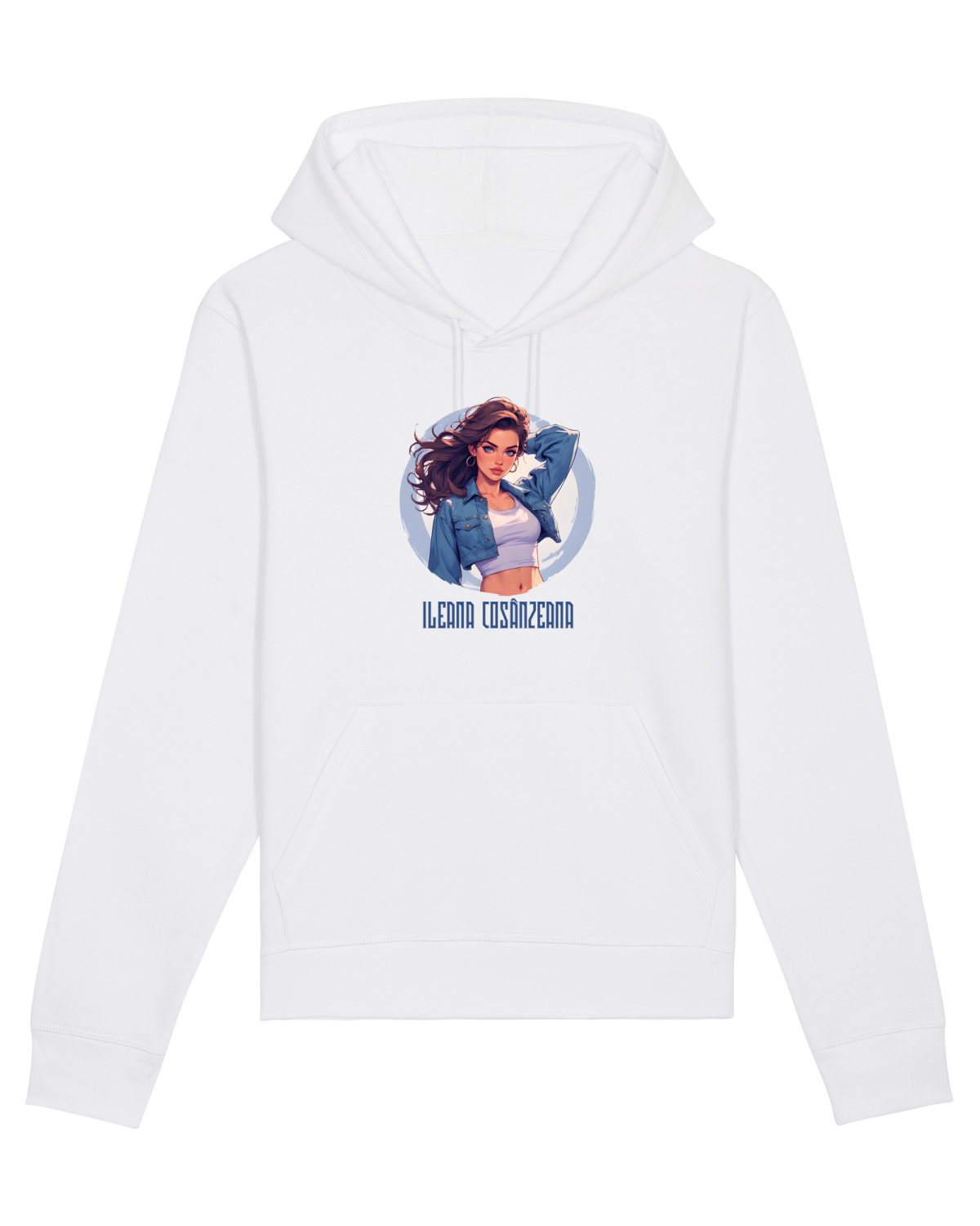 Hanorac Unisex Drummer White