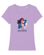 ILEANA COSANZEANA 1 Tricou mânecă scurtă guler larg fitted Damă Expresser