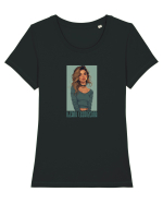 ILEANA COSANZEANA 2 Tricou mânecă scurtă guler larg fitted Damă Expresser