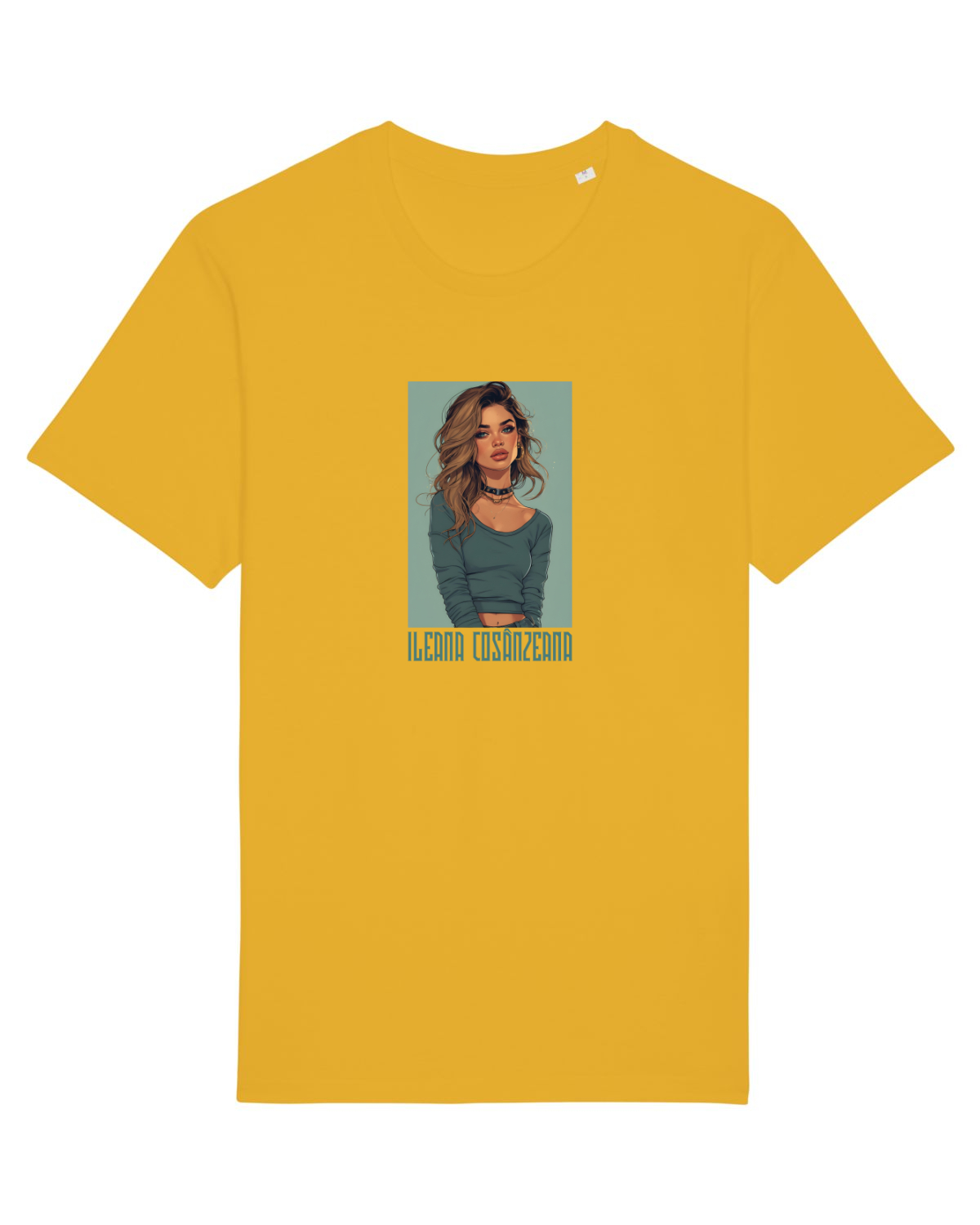 Tricou mânecă scurtă Unisex Rocker Spectra Yellow