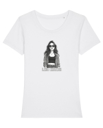 ILEANA COSANZEANA 3 Tricou mânecă scurtă guler larg fitted Damă Expresser
