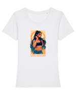 ILEANA COSANZEANA 4 Tricou mânecă scurtă guler larg fitted Damă Expresser
