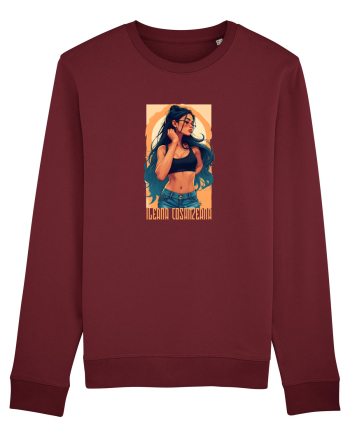 ILEANA COSANZEANA 4 Burgundy