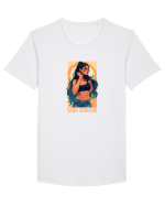 ILEANA COSANZEANA 4 Tricou mânecă scurtă guler larg Bărbat Skater