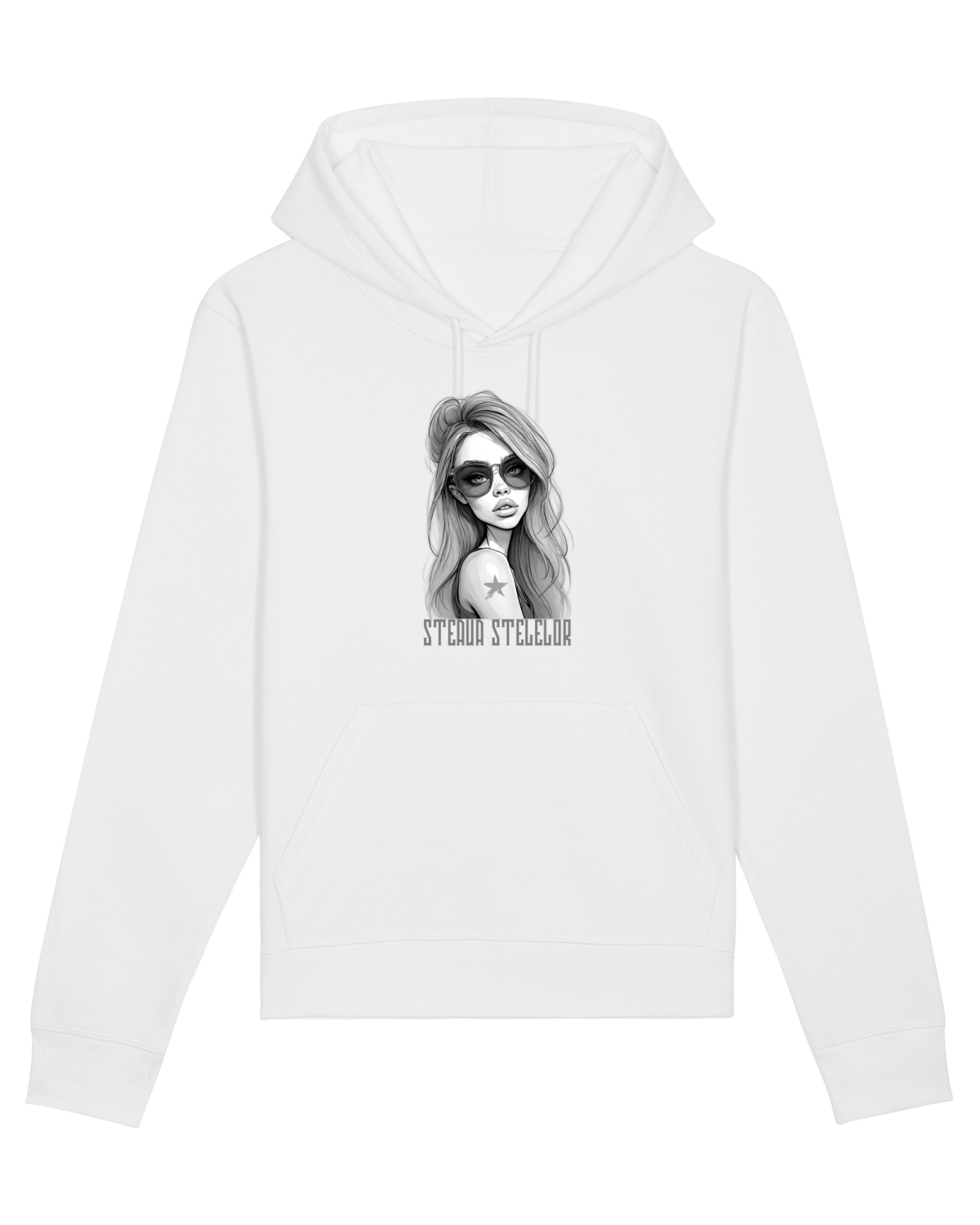 Hanorac Unisex Drummer White